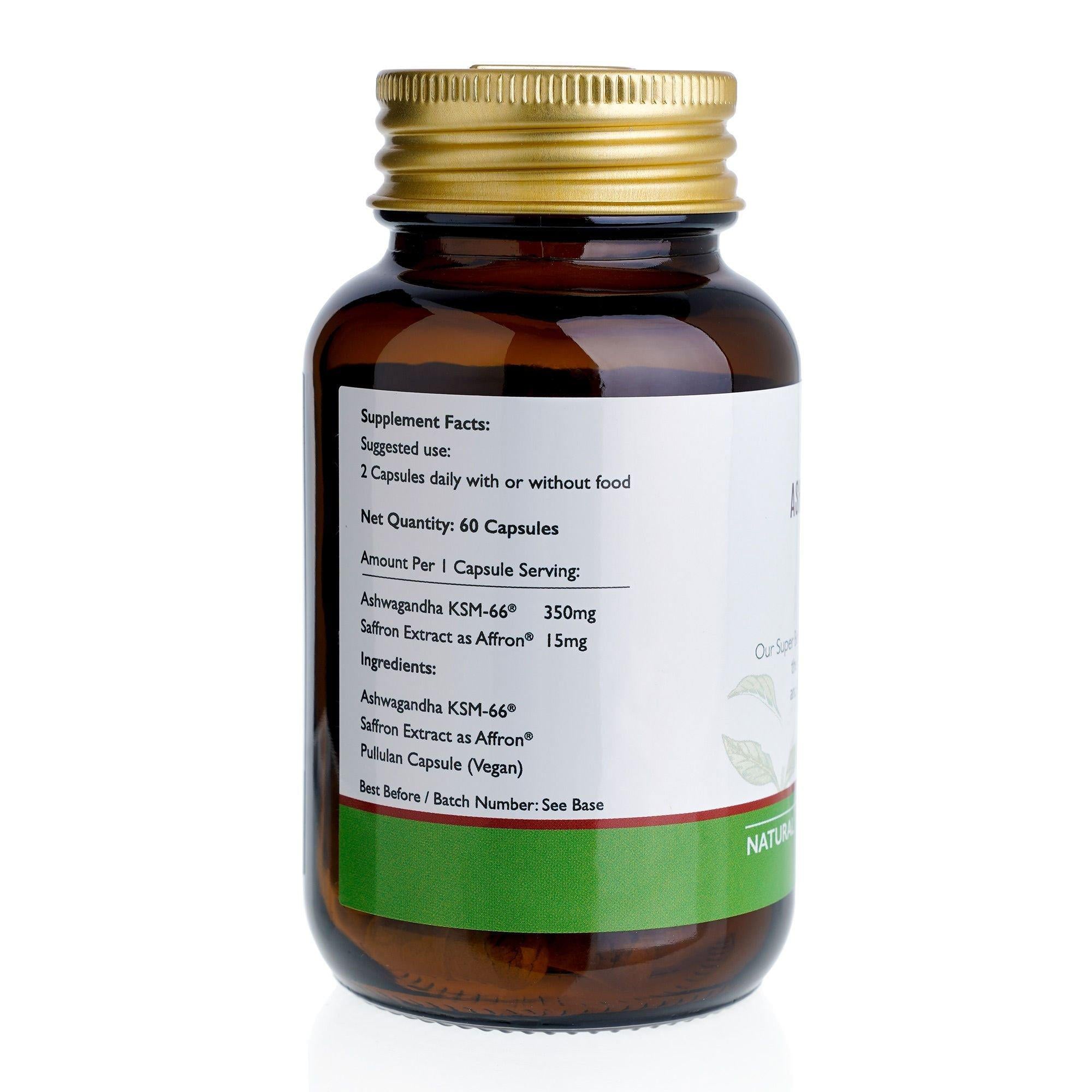 Improved Mood &amp; Sleep - Ashwagandha KSM-66® + Saffron Extract®